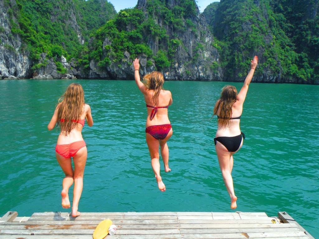 Golden Star Cruise Hotel Nan Giang Kültér fotó